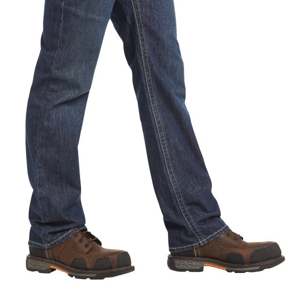 Ariat FR M4 Relaxed Boundary Boot Cut Jean in Shale